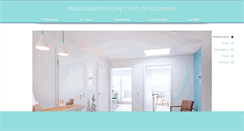 Desktop Screenshot of osteopathie-sylt.com